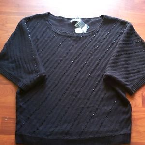 NWT  New York & Co Black top